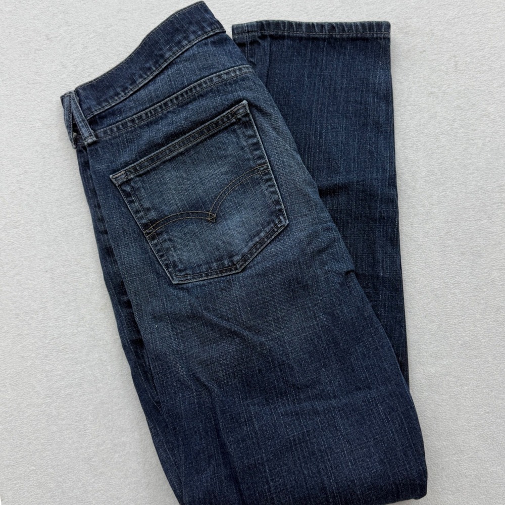 Levi's 511 Slim Fit Jeans Mens 32x32 Dark‎ Wash Indigo Stretch Denim 2014